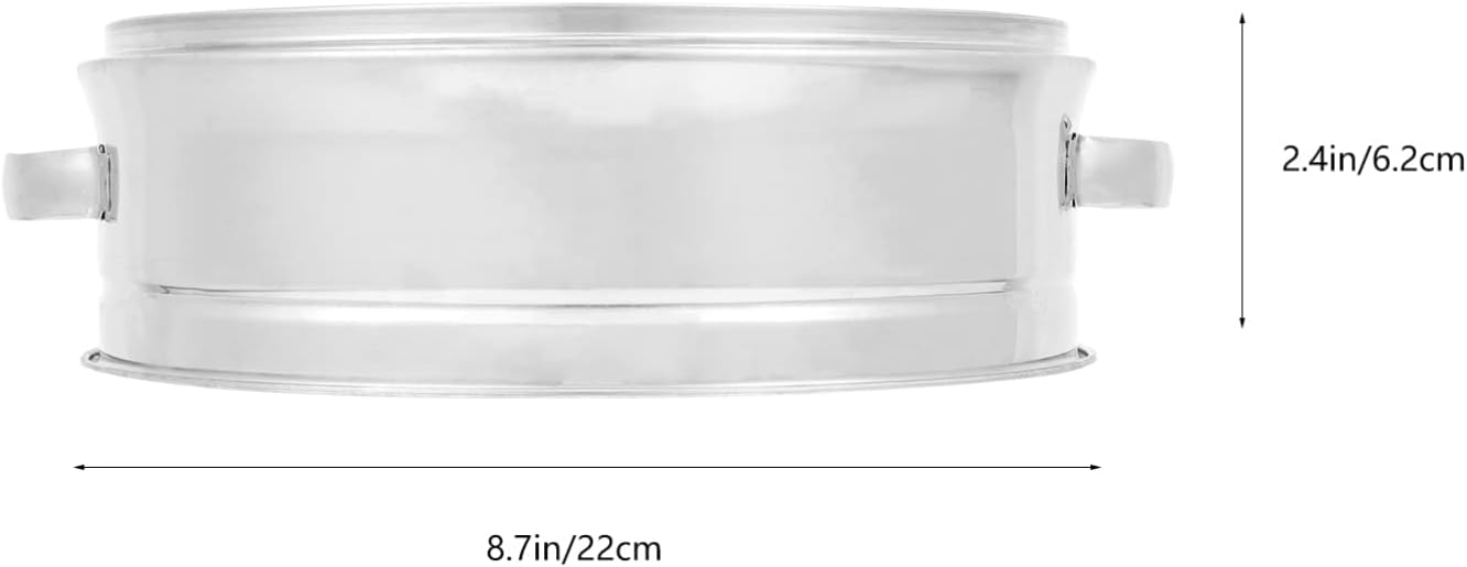 Stainless Steel Vegetable Steamer Basket for Small Kitchen Cooking - Ideal for Rice, Meat, Fish, and Dim Sum