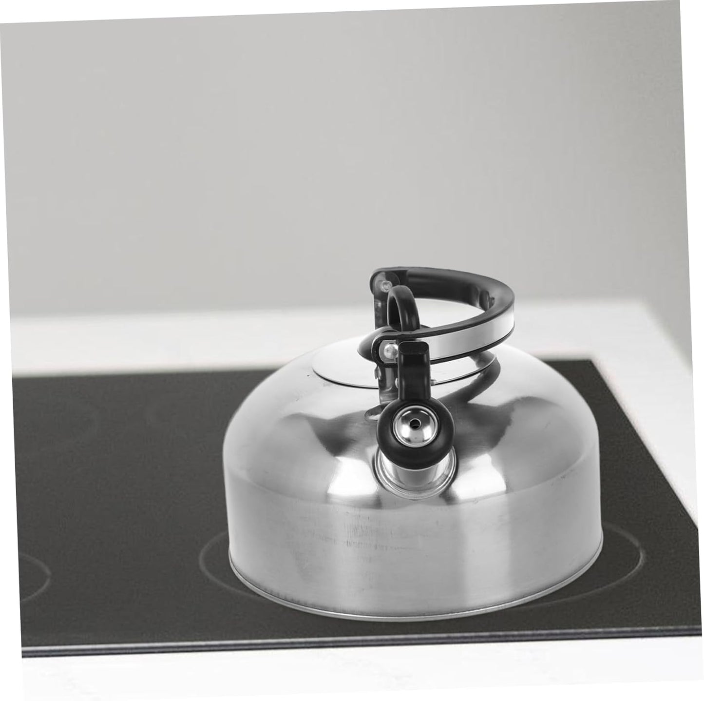 Stainless Steel Whistling Tea Kettle for Gas Stoves - Stovetop Coffee Pot and Tea Pot Set for Home Brewing