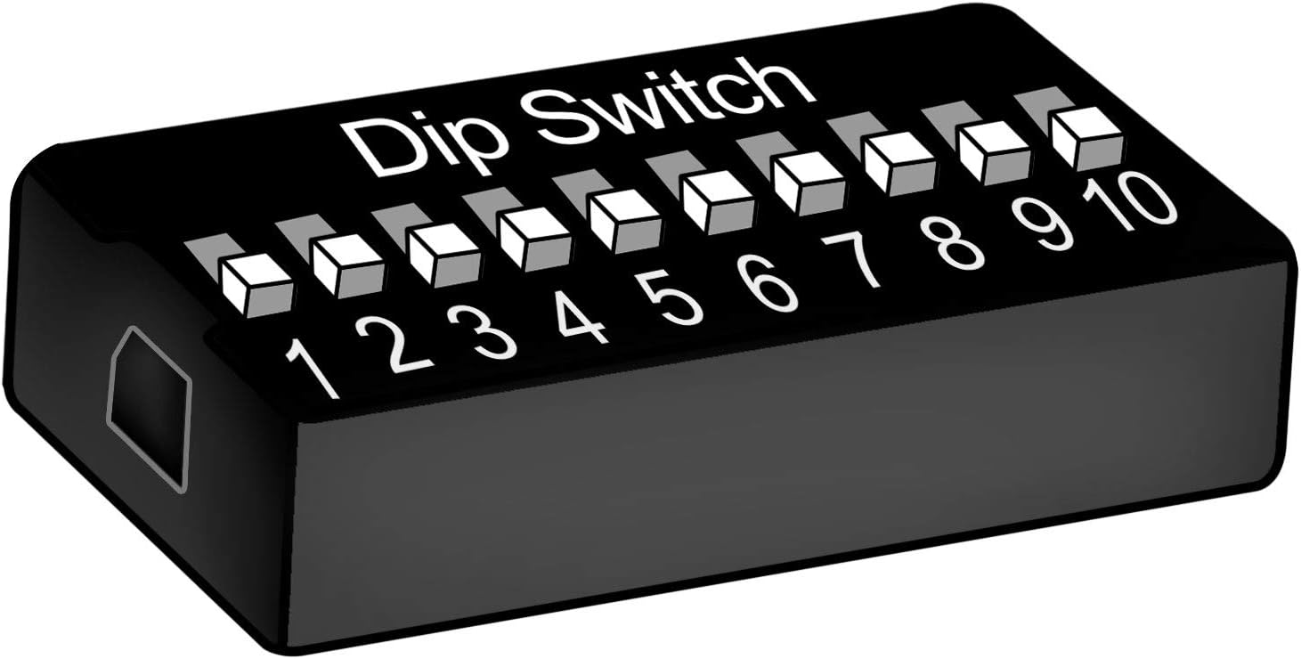 Stanley 1050 Gate Garage Door Remote 310MHz 10 DIP Linear 105015 Compatible with MCS105015