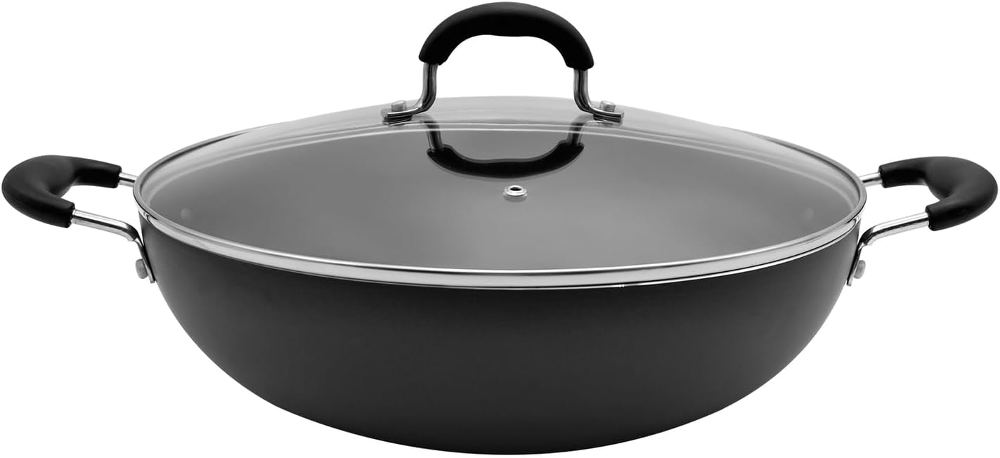 Starfrit 12-Inch Black Fry Pan - Model 033177-002-0000