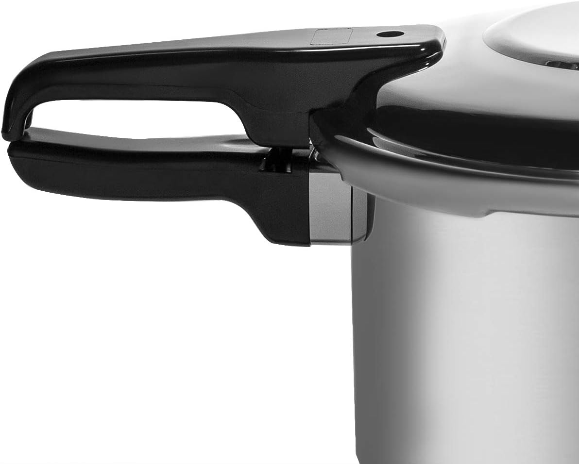 Stark USA Barton 6-Quart Aluminum Stovetop Pressure Cooker with Fast Cooking Pot and Pressure Regulator