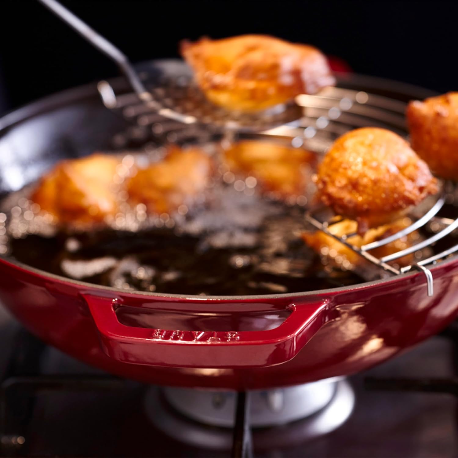 STAUB Grenadine Perfect Pan - Versatile Cast Iron Cookware for Perfect Meals