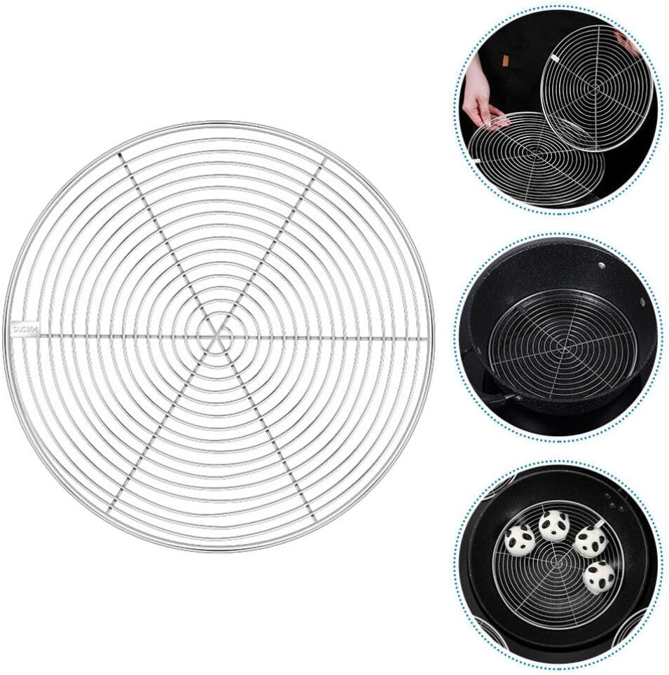 Steam Rack Insert for Cooking Pot - Versatile Steamer Tray Cookware for Rice and Vegetables