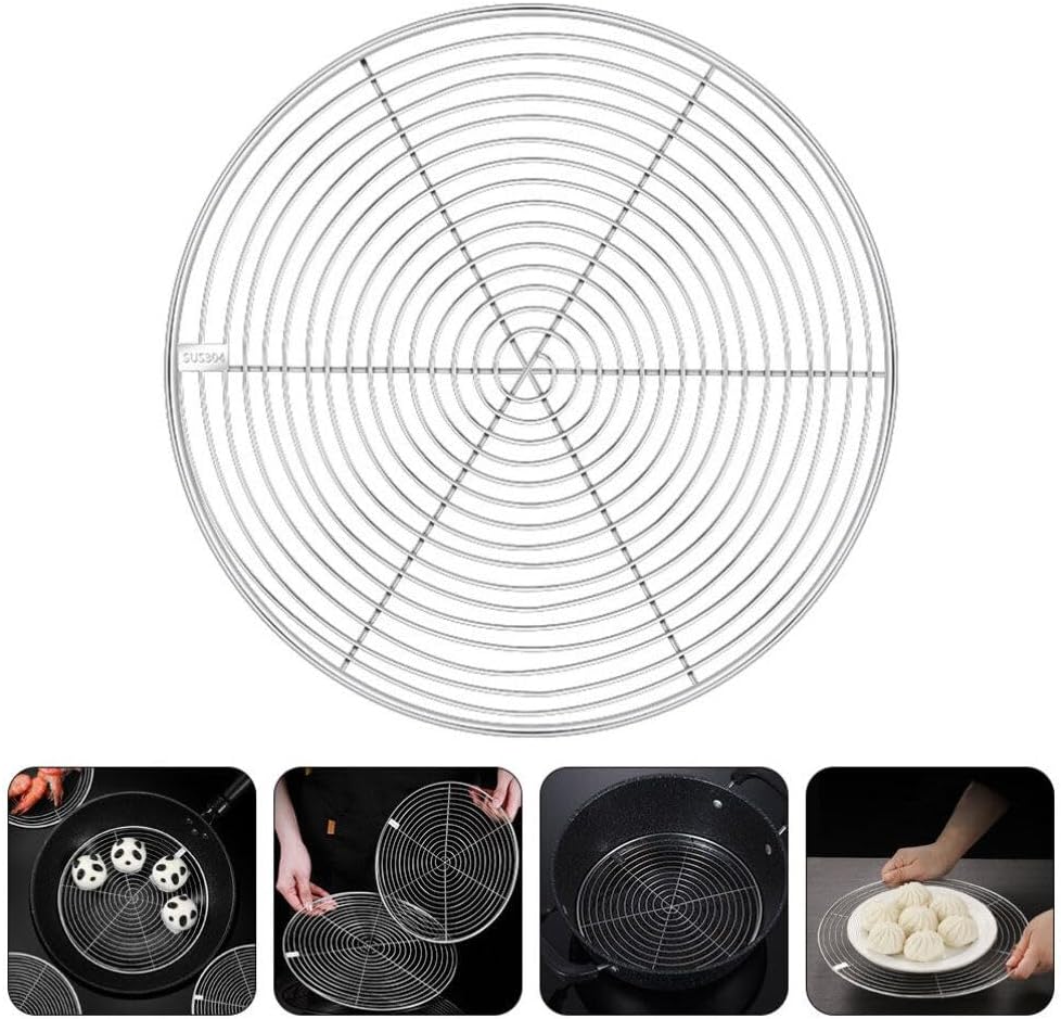 Steam Rack Insert for Cooking Pot - Versatile Steamer Tray Cookware for Rice and Vegetables