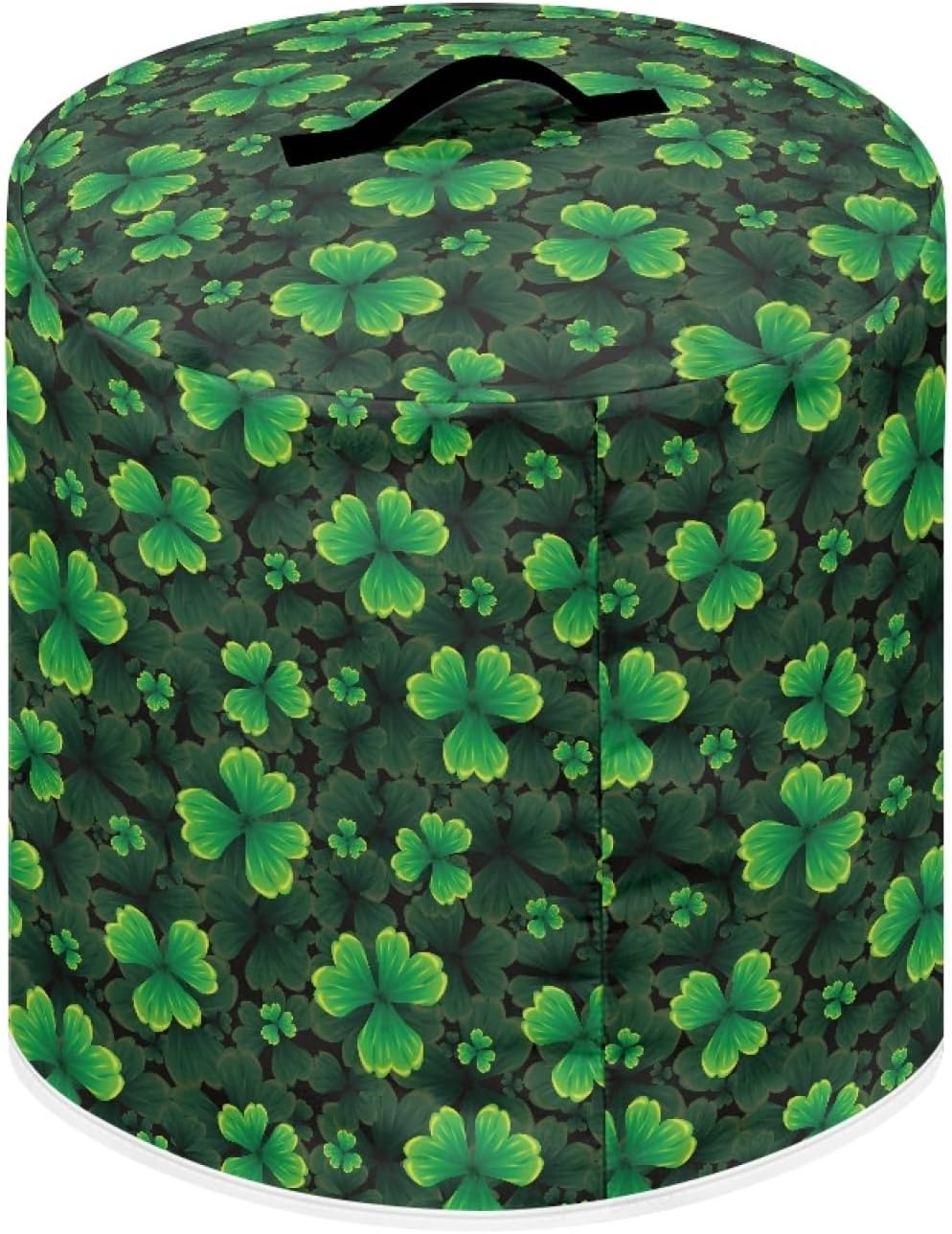 St.Patrick's Day Pressure Cooker Cover for 3 Quart - Green Leaf Design - Easy Clean & Dust Protection - Kitchen Appliance Decor