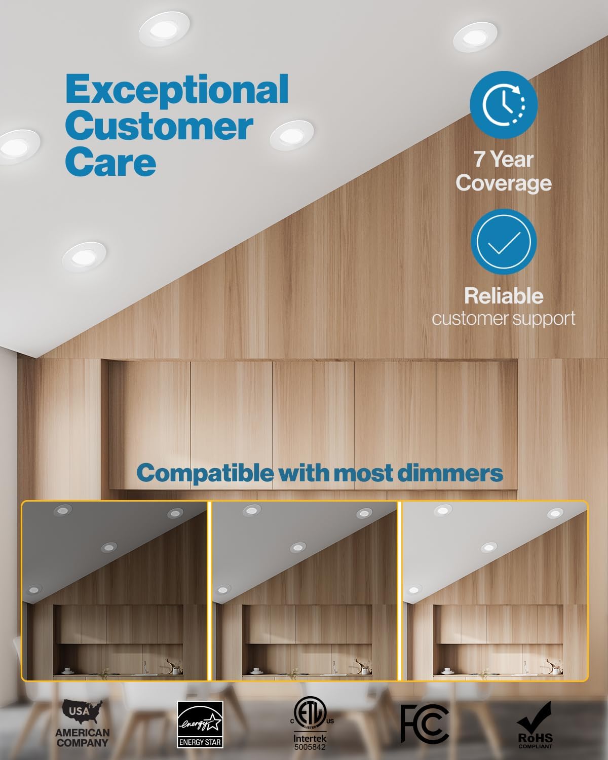 Sunco Lighting 4 Pack LED Eyeball Retrofit Gimbal Can Lights 5/6 Inch Directional Recessed Lights, 12W, 2700K Soft White, 800 LM, Dimmable Adjustable Angled Ceiling Downlight