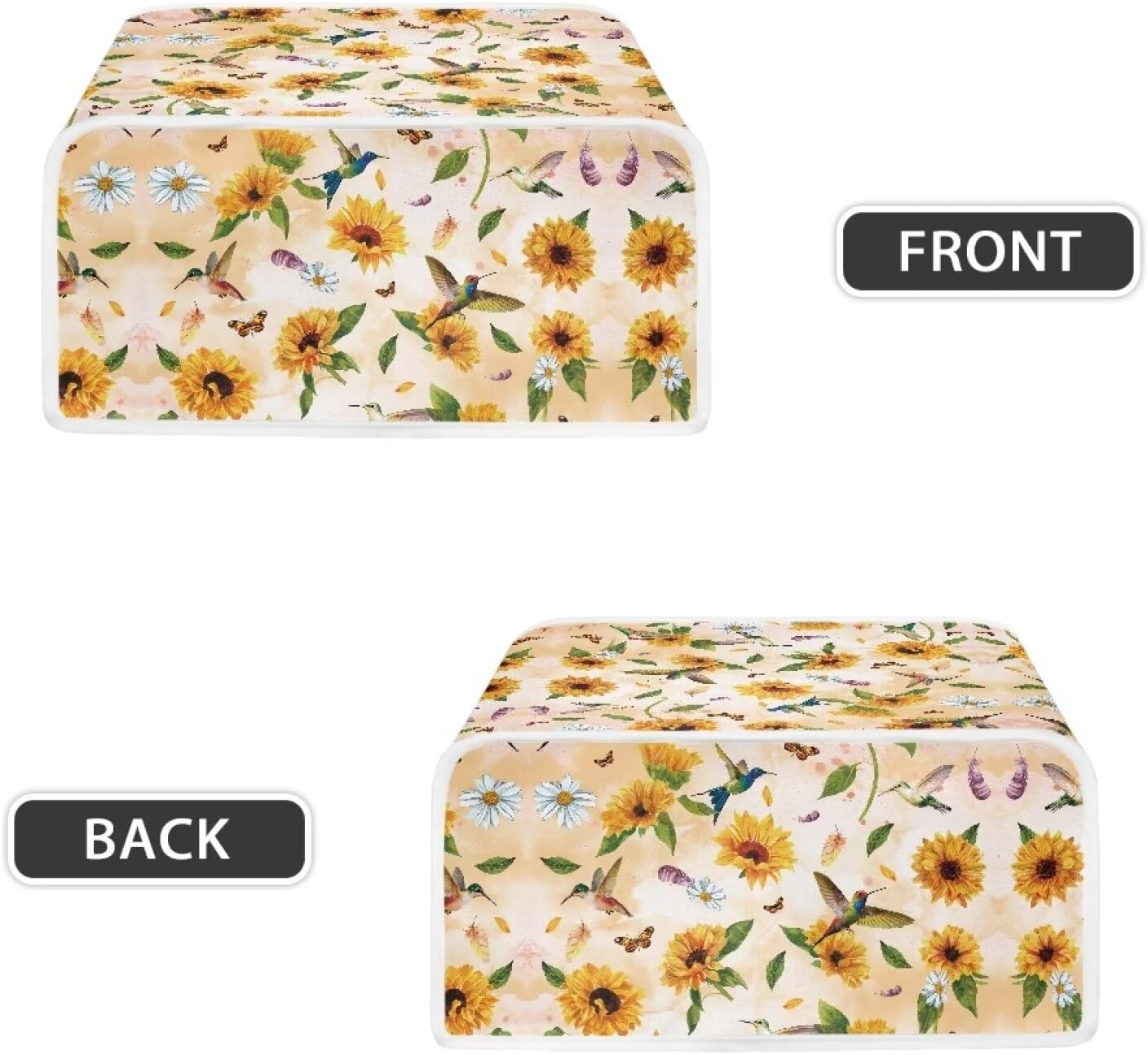 Sunflower Grill Pan Dust Cover - Durable, Lightweight, Easy to Clean – Protective Cover for Pizza Maker and Sandwich Maker