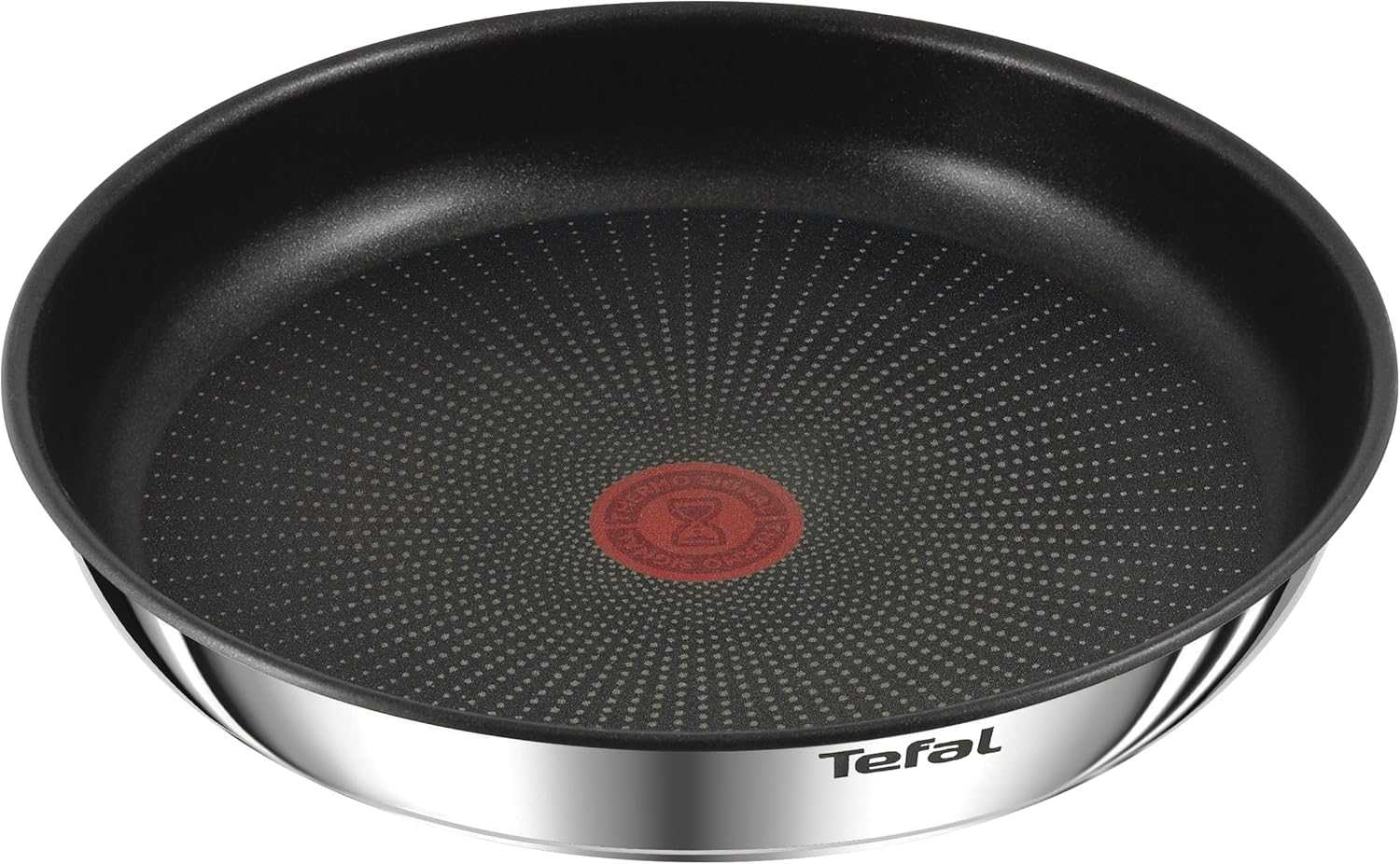 T-Fal Tefal Ingenio Emotion 10-Piece Stainless Steel Cookware Set with Non-Stick Coating, Induction Compatible, Dishwasher Safe, Stackable
