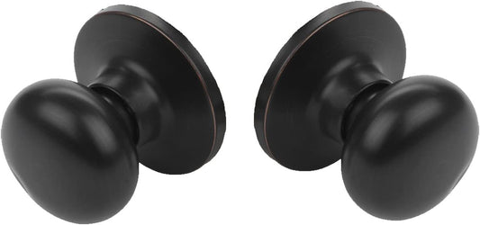 Tahoe Individual Dummy Door Knob in Aged Oil Rubbed Bronze by Dynasty Hardware