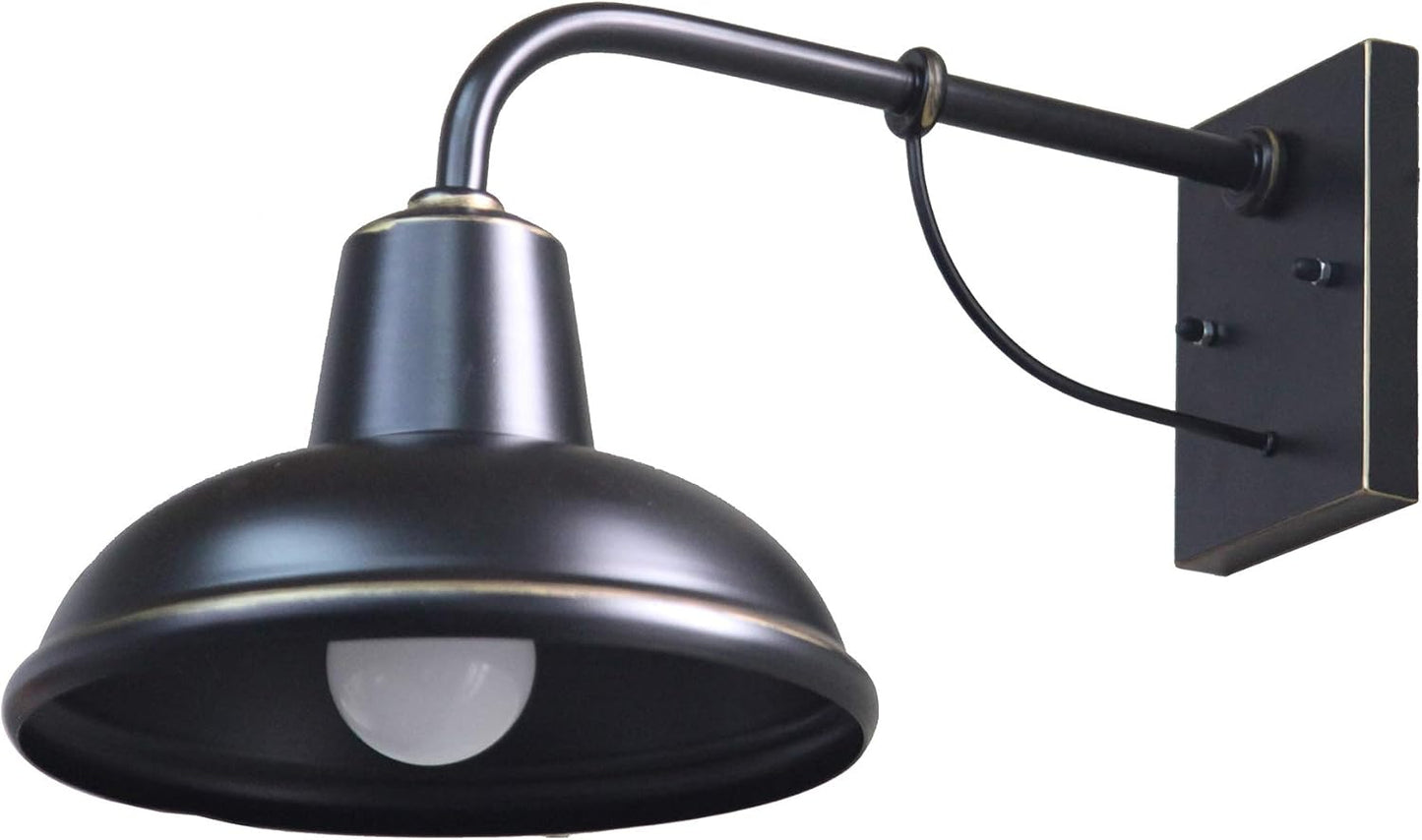 Tanner 1 Exterior Wall Lighting in Imperial Black by Y Decor AA Warehousing - EL94IB