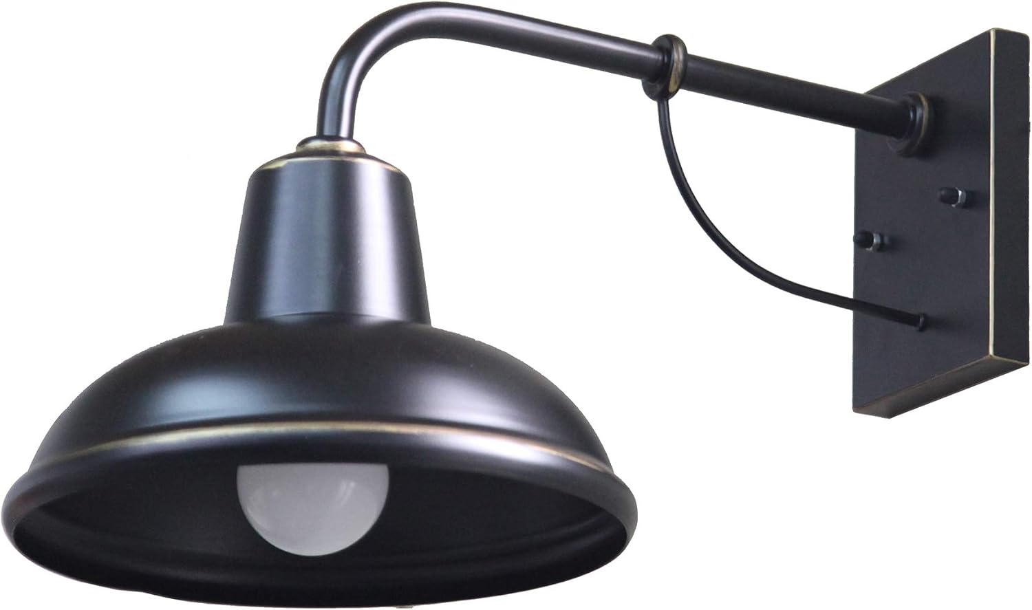 Tanner 1 Exterior Wall Lighting in Imperial Black by Y Decor AA Warehousing - EL94IB