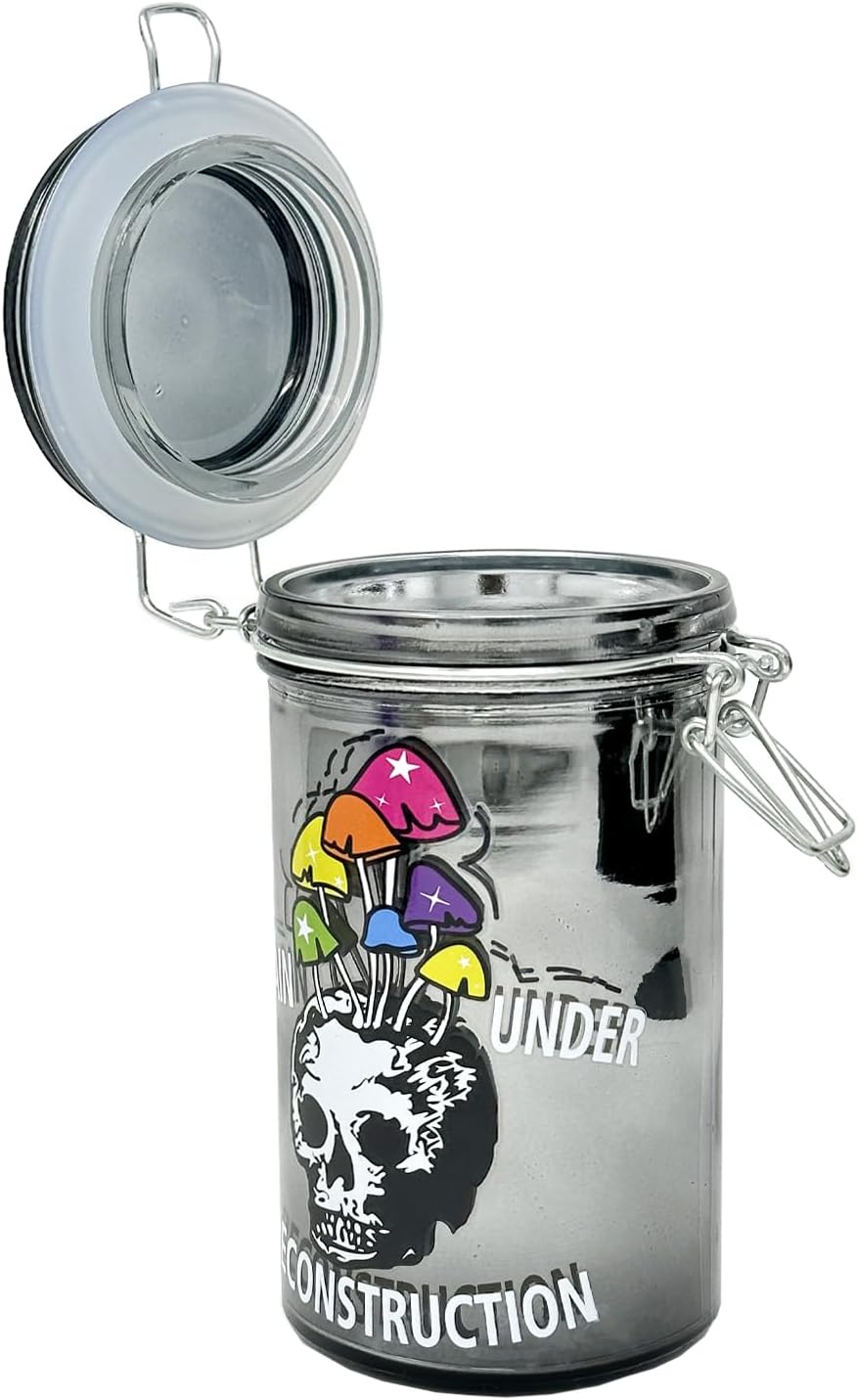 Ted Miller Innovation 6" Glass Jar with Clamping Lid for Brain Reconstruction