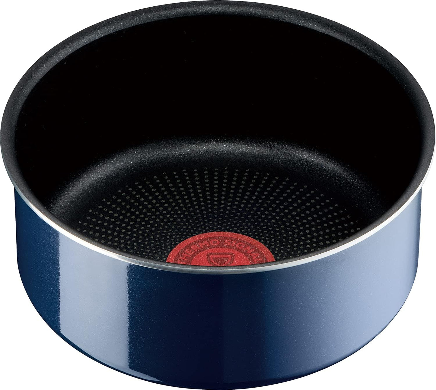 Tefal Ingenio Neo Royal Blue Intense Saucepan, Single Handled Pot, 6.3 Inches, Non-Stick, for Gas Fire