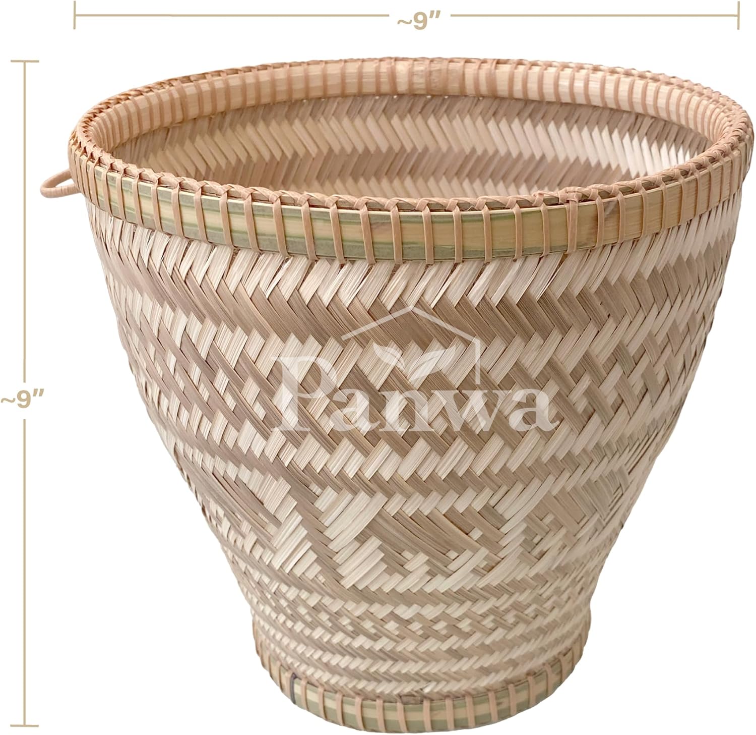 Thai Sticky Rice Cooking Set: Chef-Grade Aluminum Pot and Bamboo Steamer Basket with Spoon and Cheesecloth