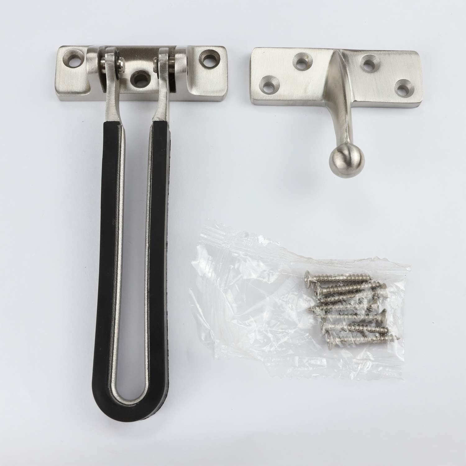 TOGU Swing Bar Lock for Thicken Door Security with Burglar-Proof Padlock - Prevent Unauthorized Entry in Home, Apartment, Hotel, Dormitory