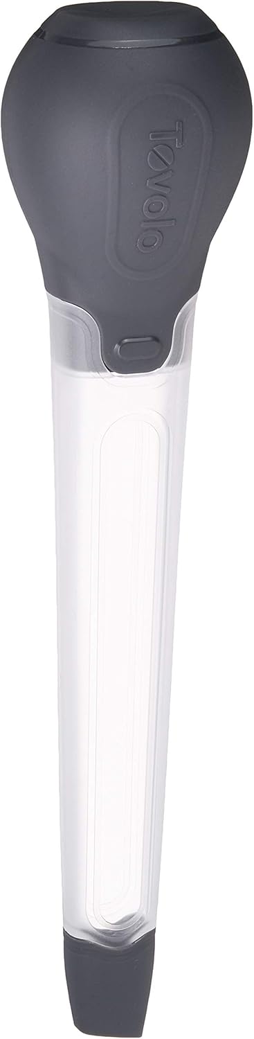 Tovolo Large Angle Tipped Turkey Baster - Dripless & Slim Design for Drawer Storage - Dishwasher-Safe & BPA-Free