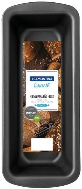Tramontina 20069/022 Terrine Mold Bread Pan, 8.7 inches, Aluminum, Non-Stick Fluorine Coat, Lightweight