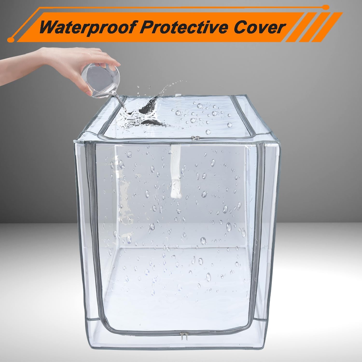 Transparent Waterproof Fireproof Enclosure for Creality Ender 3D Printer Series - NUENSS-ROR Protective Cover for Ender 3, V2, V3, KE, and SE