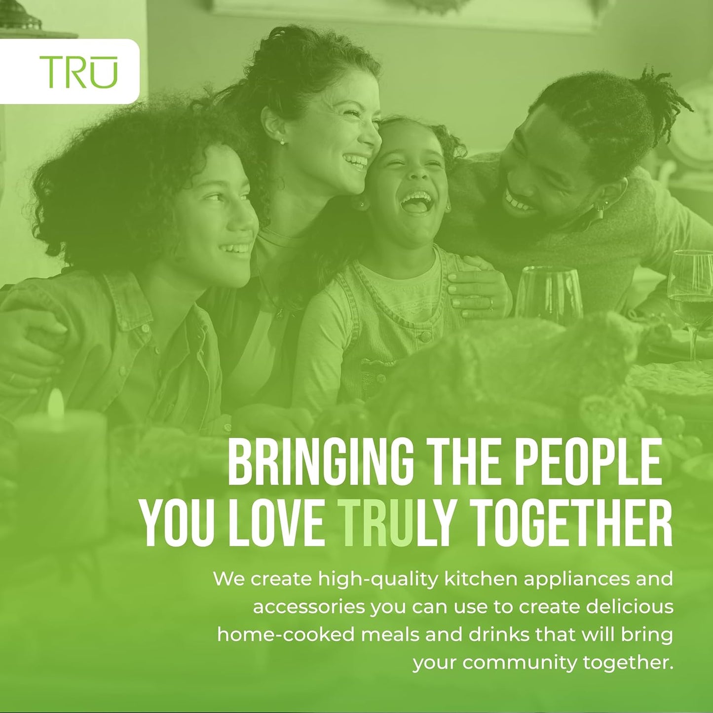 TRU Triple Buffet Server with Three 2-1/2-Quart Removable Inserts - Convenient and Stylish Hosting Solution for Parties and Events