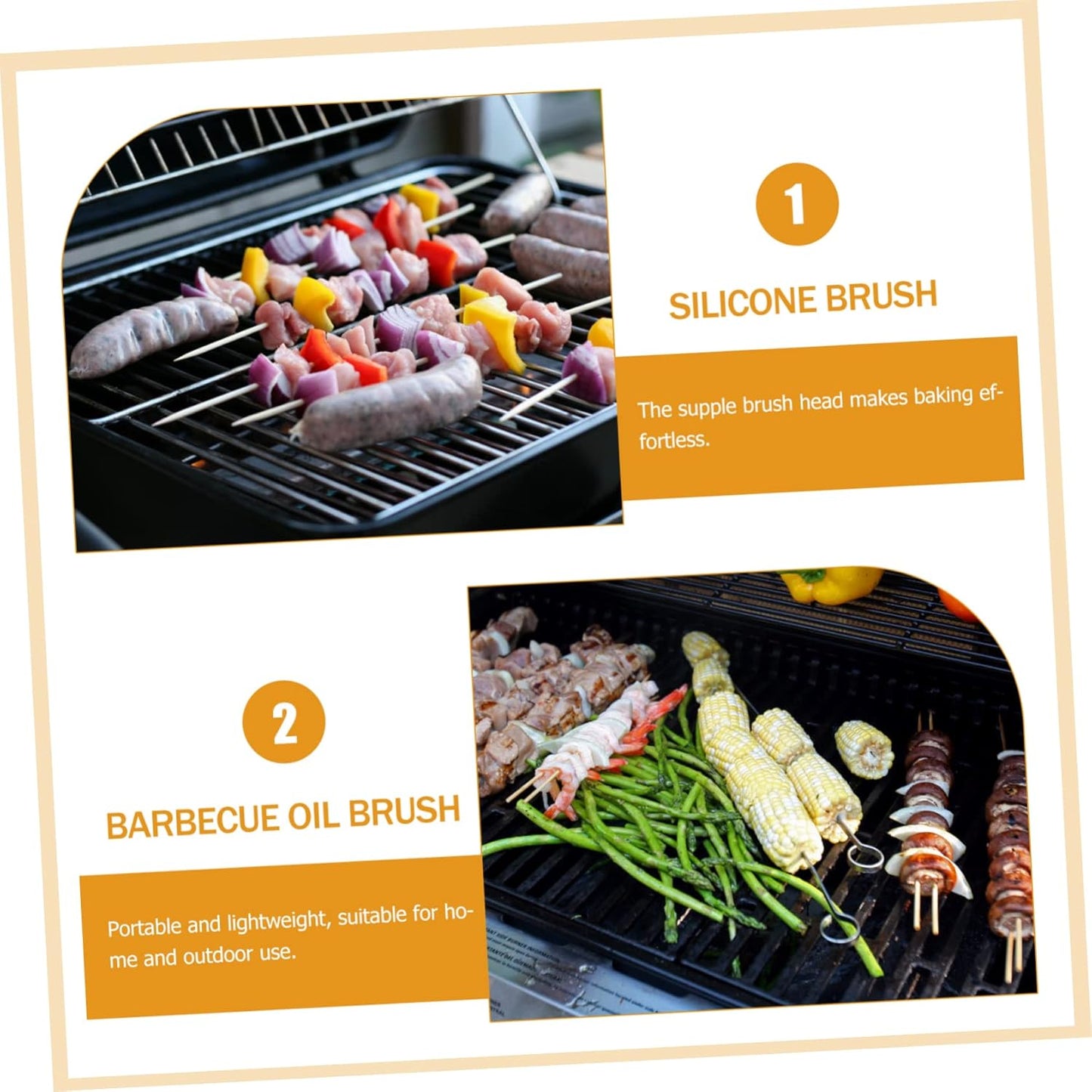 Ultimate BBQ Tool Set with Brush, Spatula, Turntable, Cookware, Pan, Lid, Air Fryer, Oven Mitts, Baking Tray, Scrubber, Pot, Roti Plate - Silver