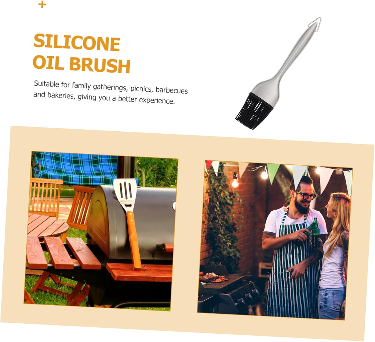 Ultimate BBQ Tool Set with Brush, Spatula, Turntable, Cookware, Pan, Lid, Air Fryer, Oven Mitts, Baking Tray, Scrubber, Pot, Roti Plate - Silver