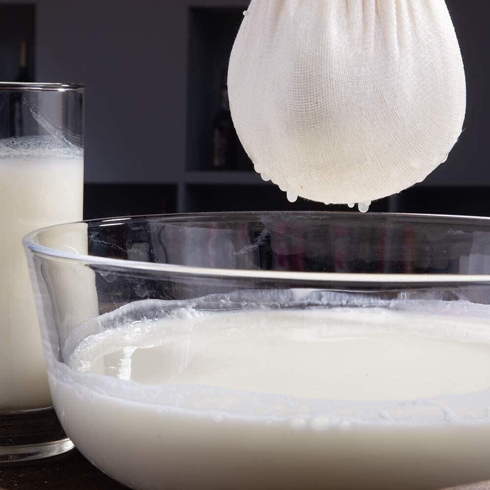 Ultra Fine Grade 100 Cheesecloth Bulk - 180 Sq Feet, Reusable 100% Unbleached Cotton Muslin Fabric - Ideal for Cooking, Straining, and Crafts