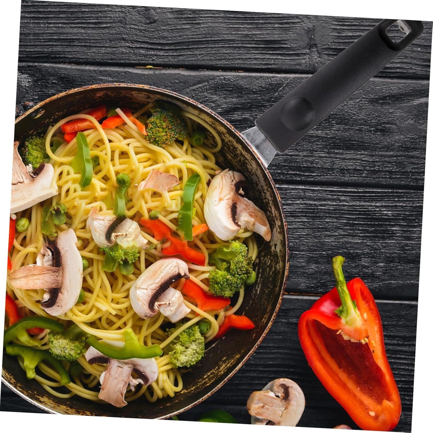 Universal Bakelite Scald Pot Handle Replacement for Cookware - Set of 2, Compatible with Non Stick Pots and Saucepans - Kitchen Accessory