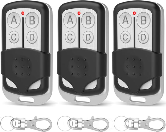 Universal Garage Door Opener Remote Keychain for Chamberlain LiftMaster Craftsman Models 371LM 373LM 971LM 973LM