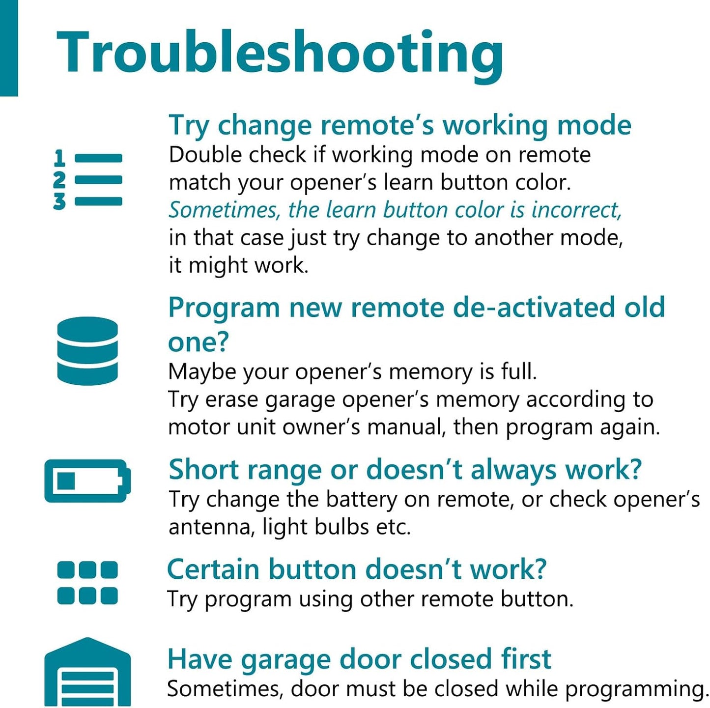 Universal Garage Door Opener Remote Keychain for Liftmaster Chamberlain Craftsman - Solidremote 2 - 890max
