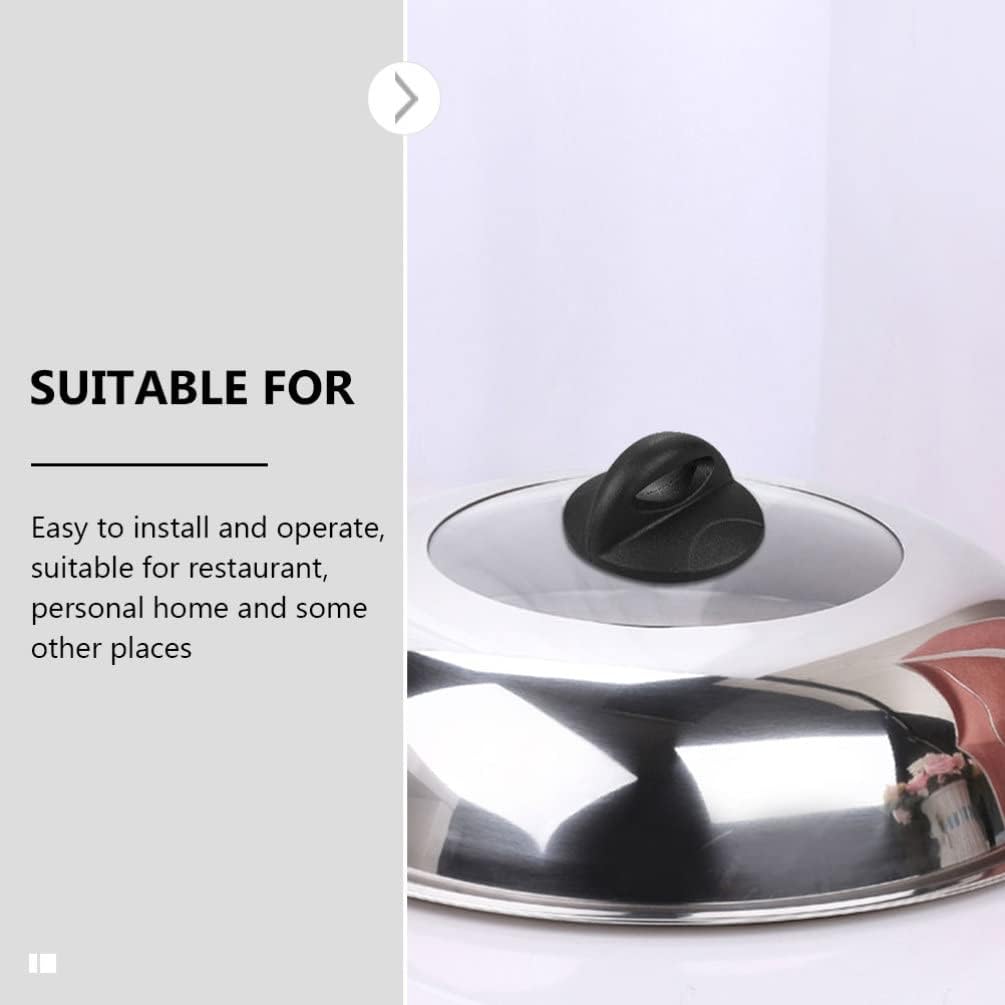 Universal Pot Lid Handle Grip - 5pcs Set, Anti-Scald Cookware Knob, Steamer Holding Replacement for Kitchen Utensils