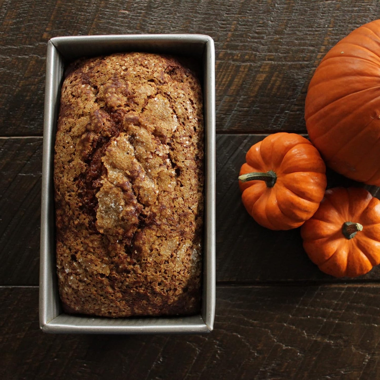 USA Pan Aluminized Steel Loaf Pan - 5x10x3 Inches, 1.5 lb Capacity