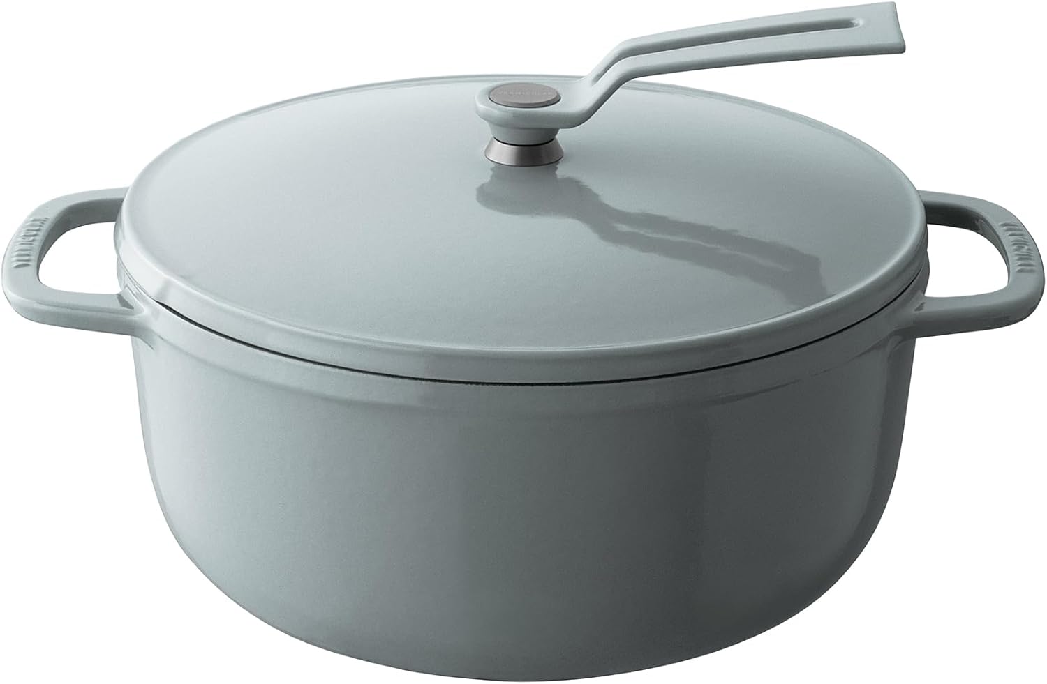 Vermicular Oven Pot 2.0 - Lightweight Enameled Cast Iron Dutch Oven with Precision Seal, Non-Toxic, Induction-Compatible - Made in Japan - Oyster Gray, 22cm (3.7 Qt)