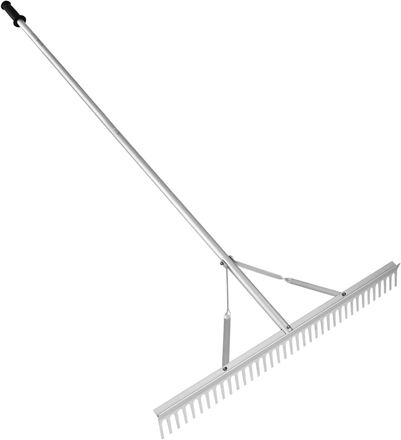 VEVOR 36" Aluminum Landscape Rake with Lake Weed Rake & Combination Lock - Indoor/Outdoor Padlock with Extended Shackle