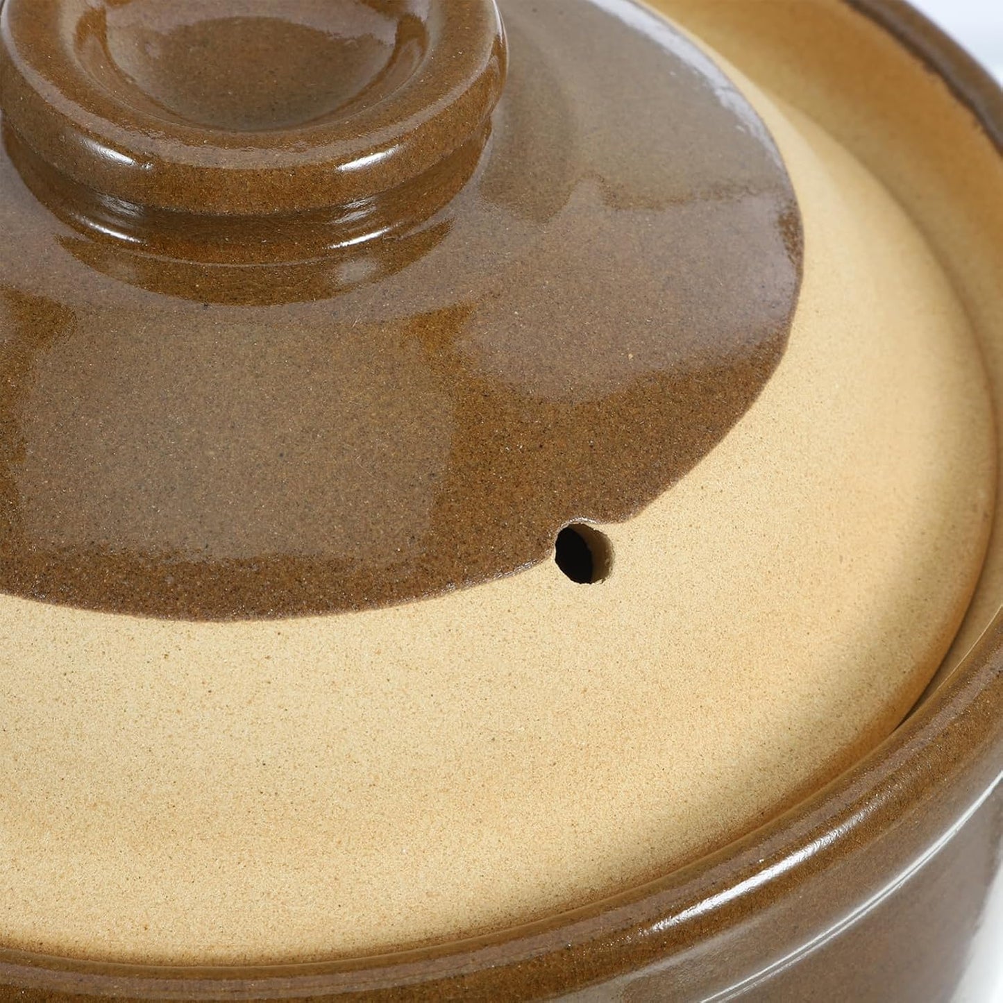 Vintage Traditional Chinese Medicine Casserole Skillet Pot for Stewing and Cooking in Greenadscape Herbal Kitchenware