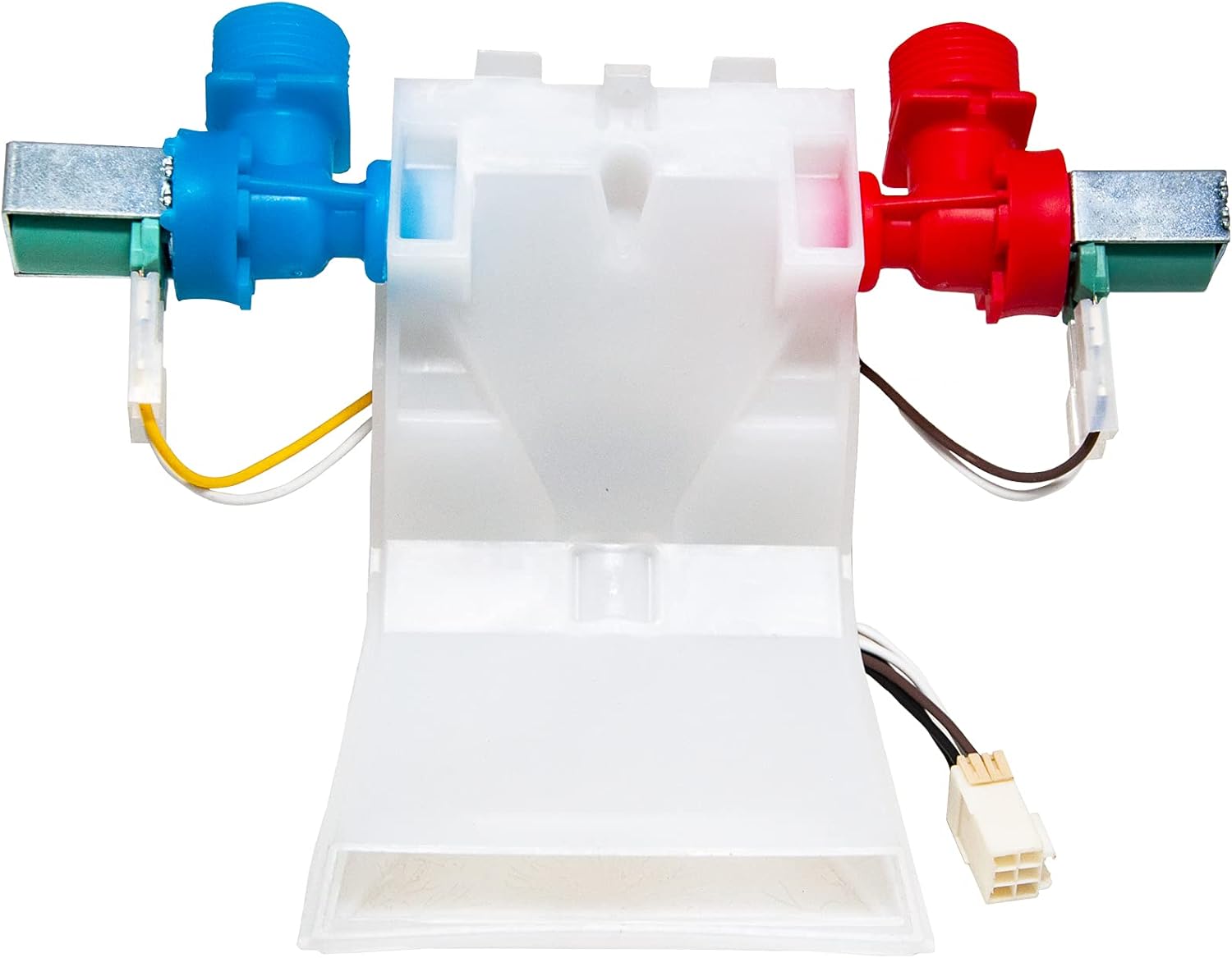 W10144820 Washer Water Inlet Valve Replacement Part for Washing Machine - Compatible with WPW10144820, W10311458, AP4371093