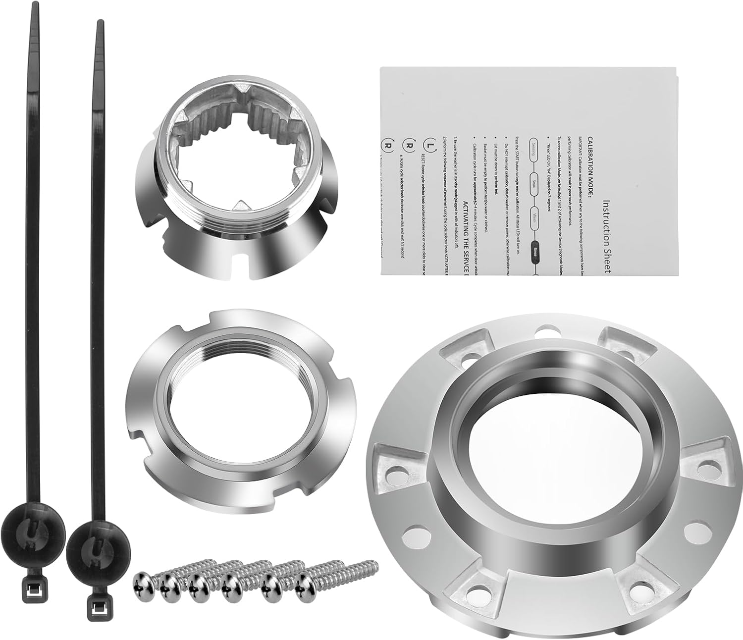 W10324651 Washer Basket Drive Hub Kit Replacement for Whirlpool Kenmore Maytag Amana Washers - Replaces W10291415 W10291416 W10291417