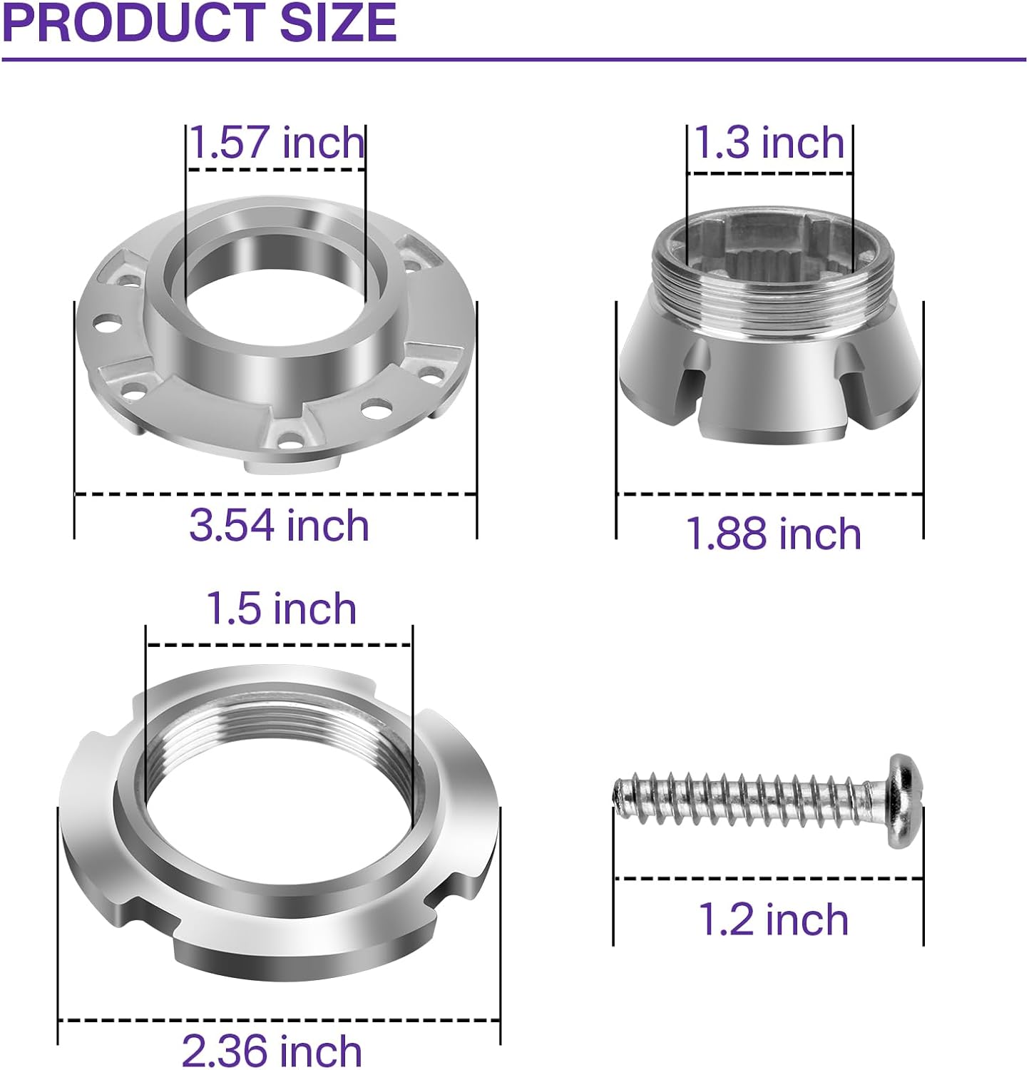 W10324651 Washer Basket Drive Hub Kit Replacement for Whirlpool Kenmore Maytag Amana Washers - Replaces W10291415 W10291416 W10291417