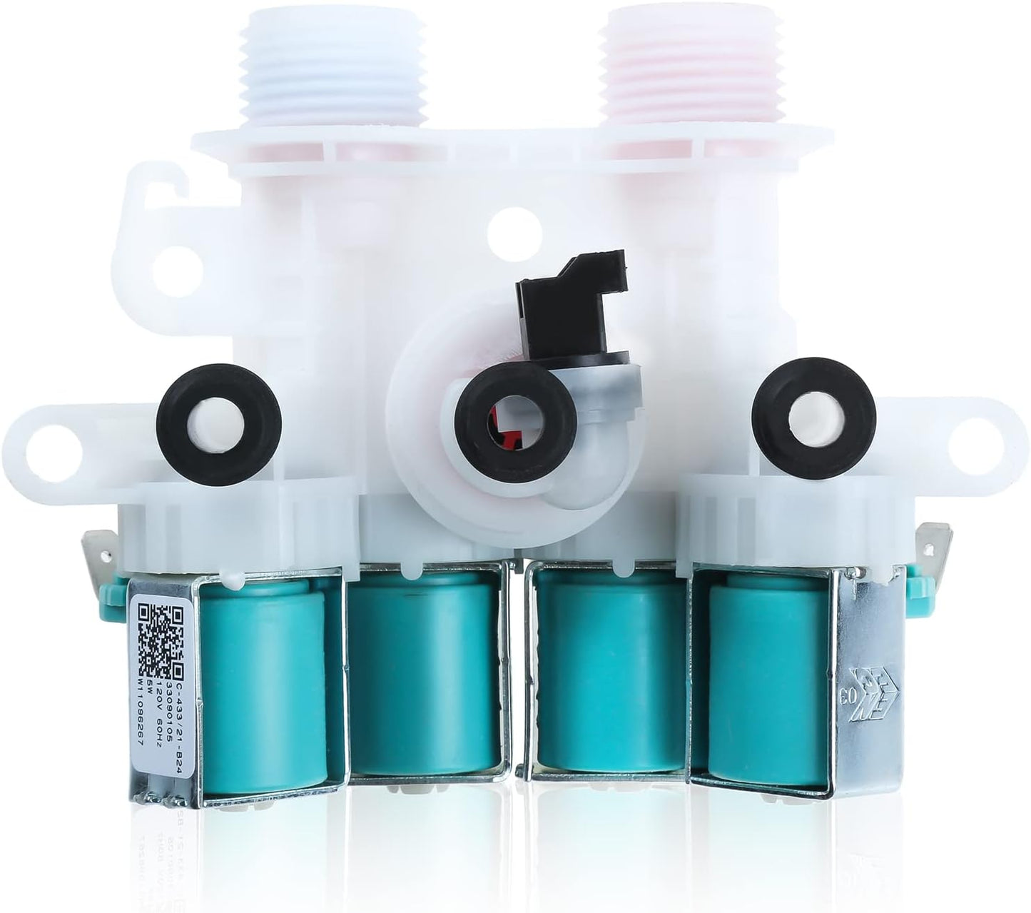 W11165546 Washer Water Inlet Valve Replacement for Whirlpool Kenmore Maytag Washing Machine - Replaces 33090105, AP6284346