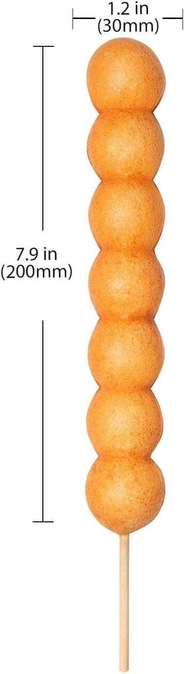 Waffle Stick Maker Machine for 3 Beads-Shaped Waffles on a Stick | 110V Waffle Making Appliance