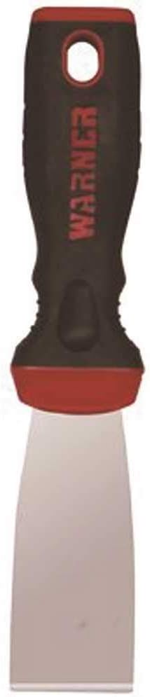 Warner 90109 ProGrip Stiff Chiseled Putty Knife - 1-1/2" Width by Warner Manufacturing