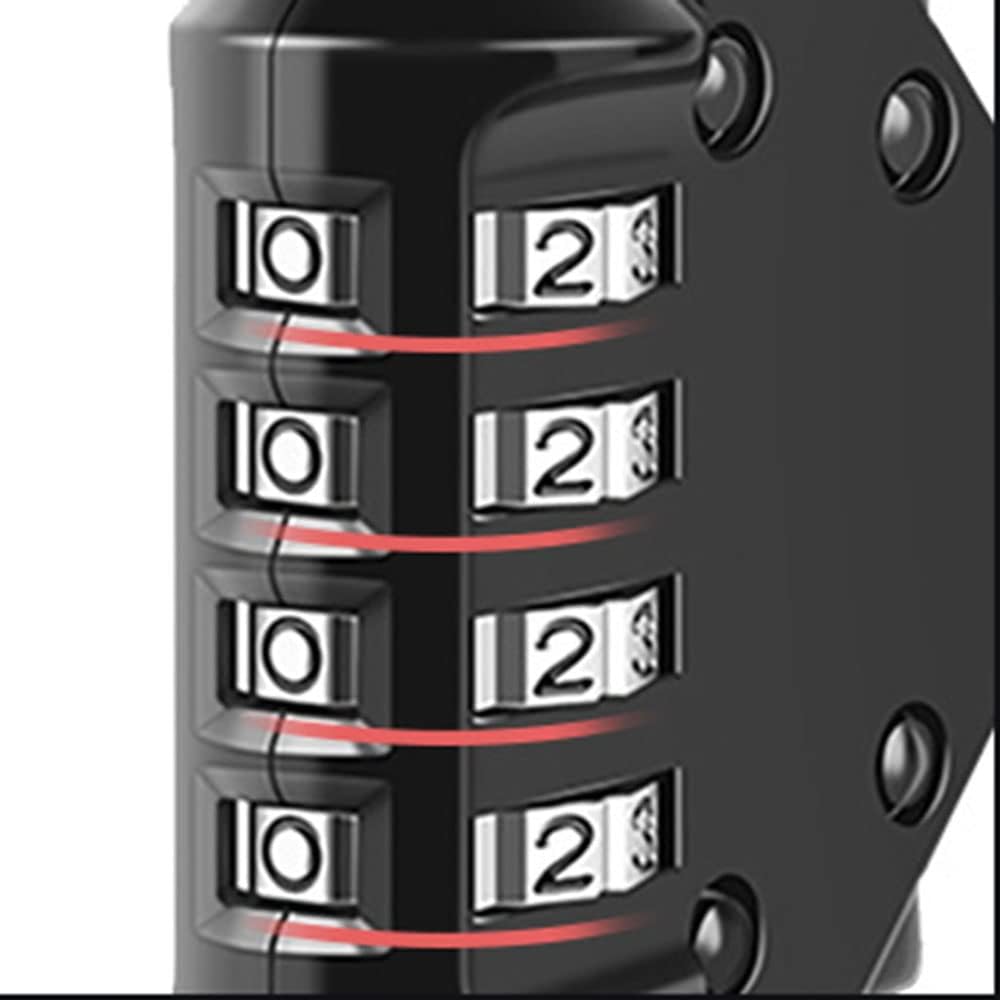 Waterproof 4 Digit Combination Padlock for Gym Locker, School Locker, Storage Locker - Resettable Code Number Lock by XUEBEI