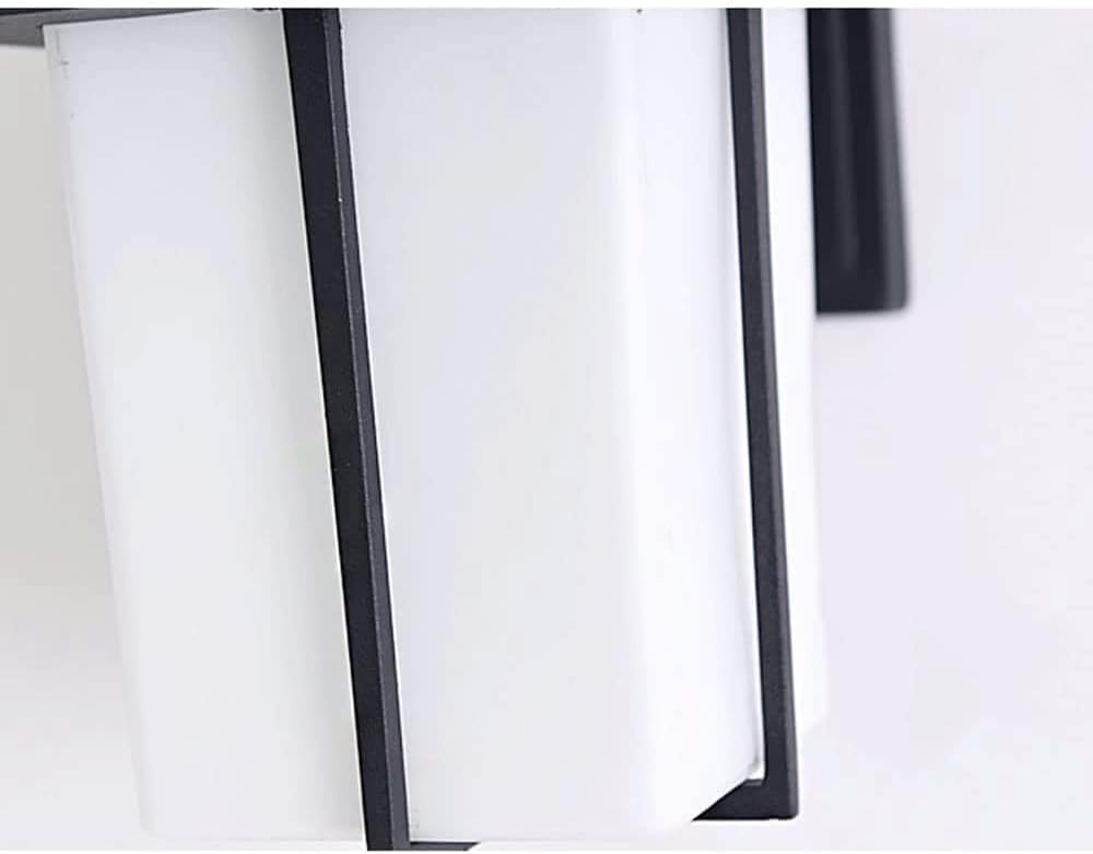 Waterproof Outdoor Wall Sconces with Frosted Glass Lampshade for Villa Entrance Porch - American Country Style Die-cast Aluminum Wall Lamp