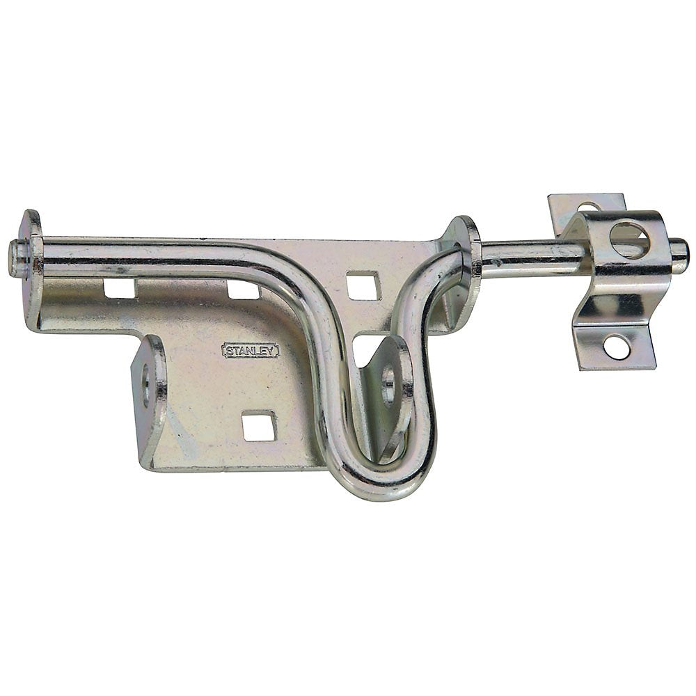 WeatherGuard Zinc-Plated Steel Sliding Bolt Door & Gate Latch by National Hardware N109-028 - WildKart