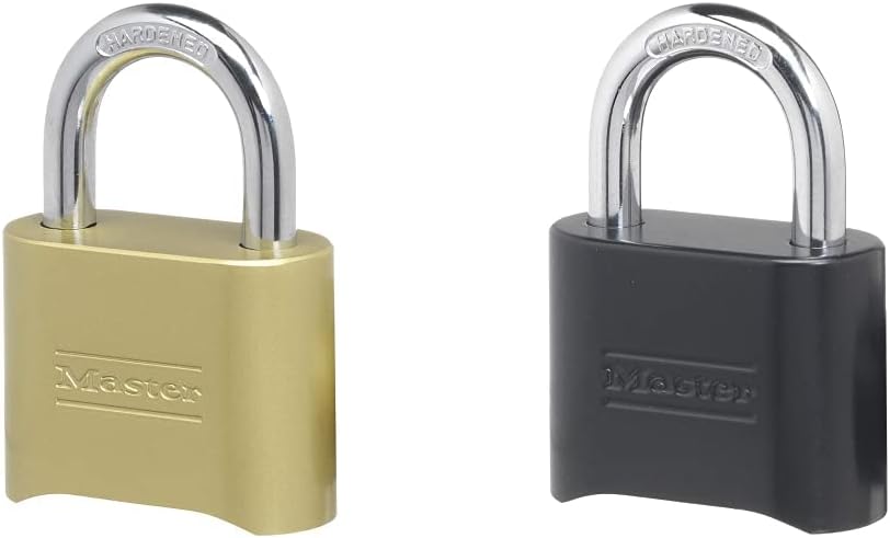 Weatherproof Master Lock Combination Lock - Set Your Own Code for Indoor and Outdoor Use