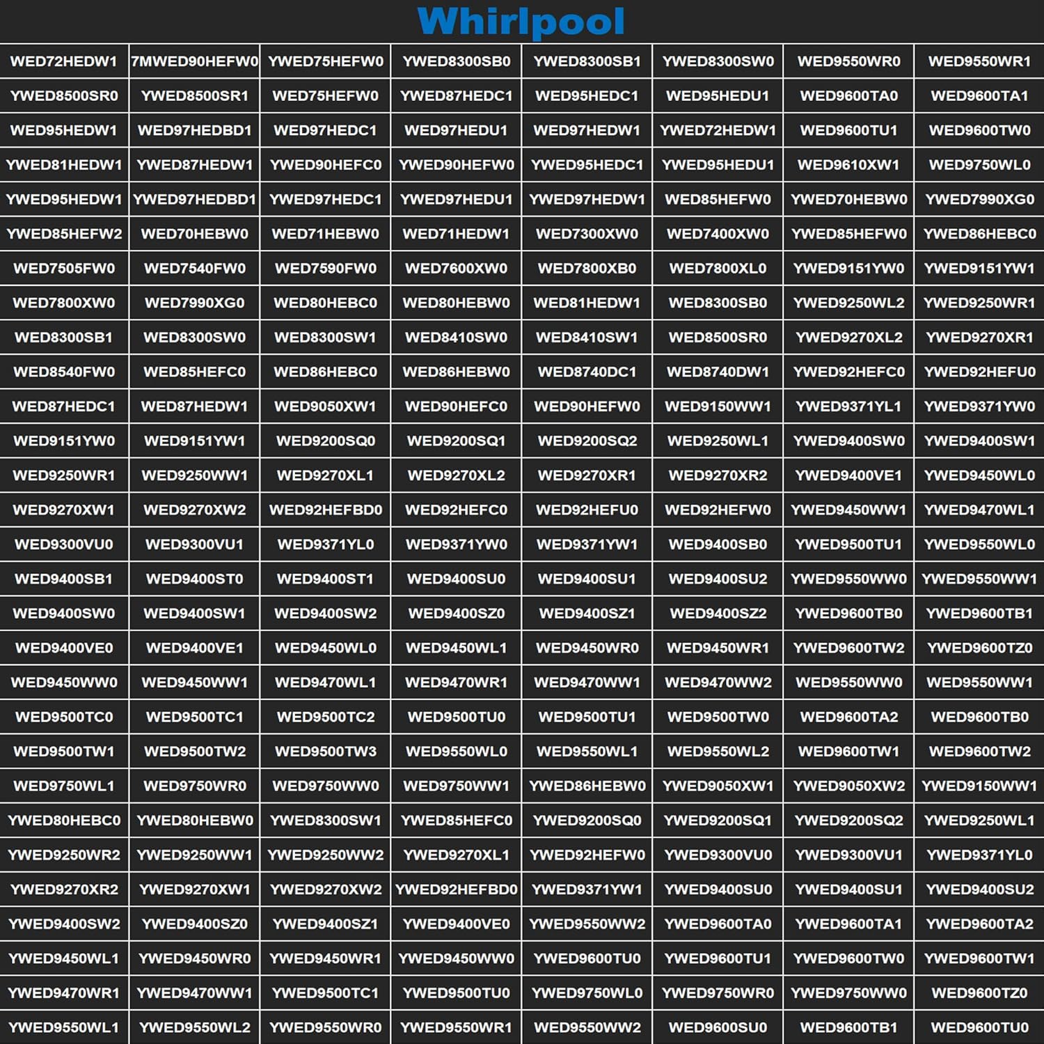Whirlpool Maytag Dryer Heating Element with Thermal Cut Off Kit and High Limit Thermostat