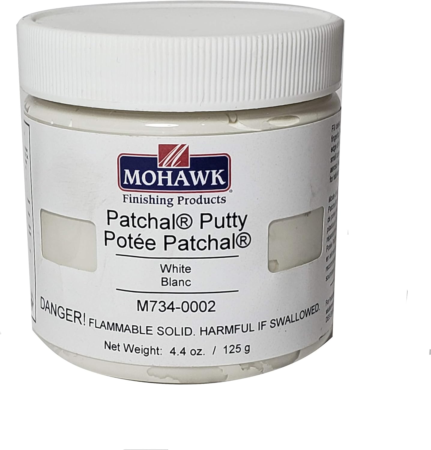 White Mohawk Finishing Products Patchal Putty for Professional Wood Repair