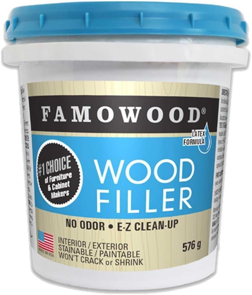 White Pine Latex Wood Filler - Pint by FamoWood (40022148)