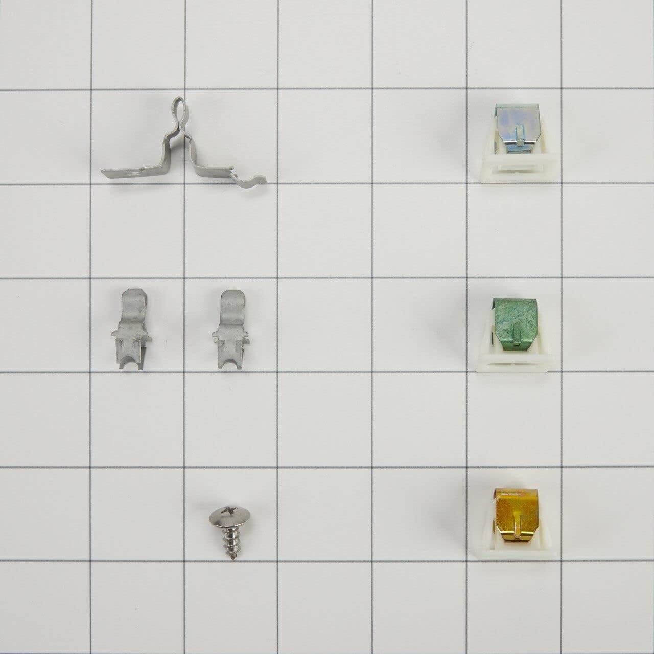 White Whirlpool 279570 Door Latch Kit for Dryer - Durable and Easy-to-Install