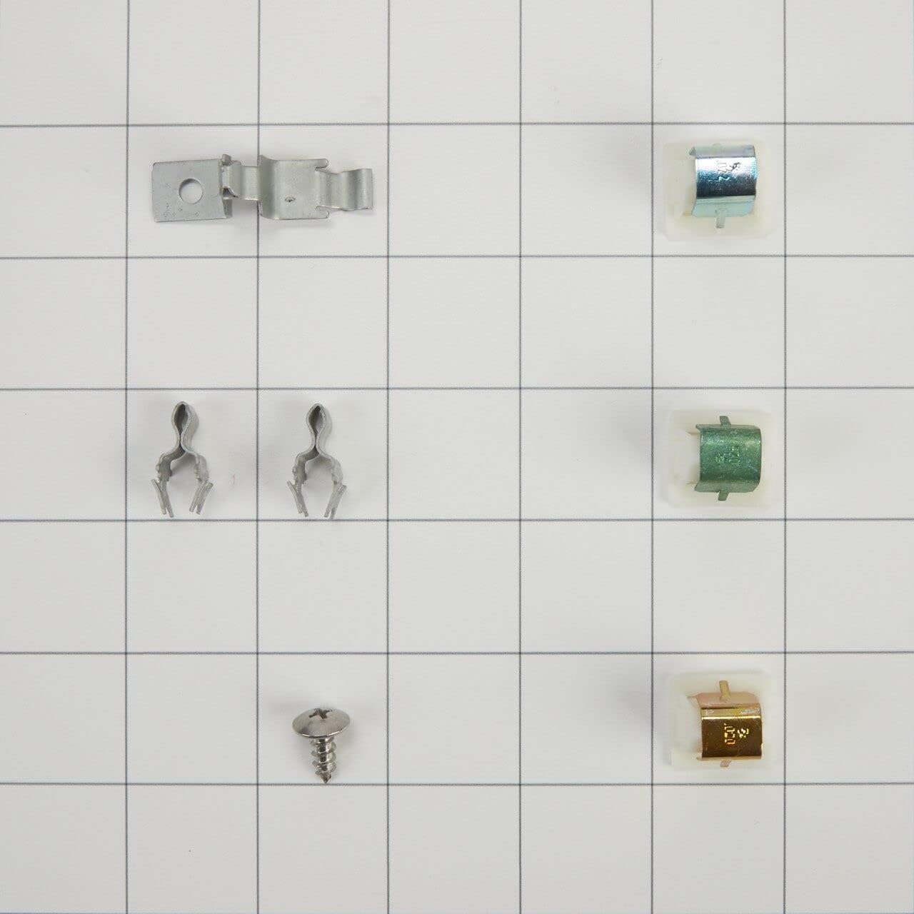 White Whirlpool 279570 Door Latch Kit for Dryer - Durable and Easy-to-Install