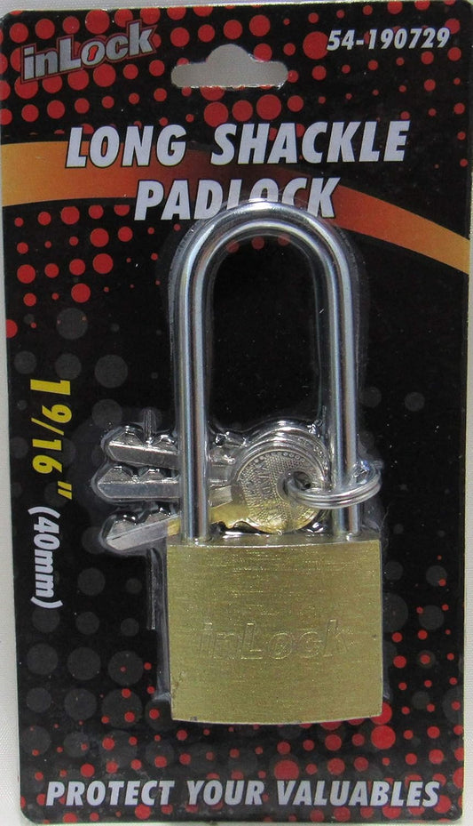 Wholesale 40mm Long Shank Padlock for Sale - Dollaritem 808694